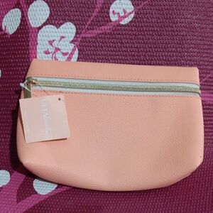 Ulta Beauty Coral Cosmetic Pouch